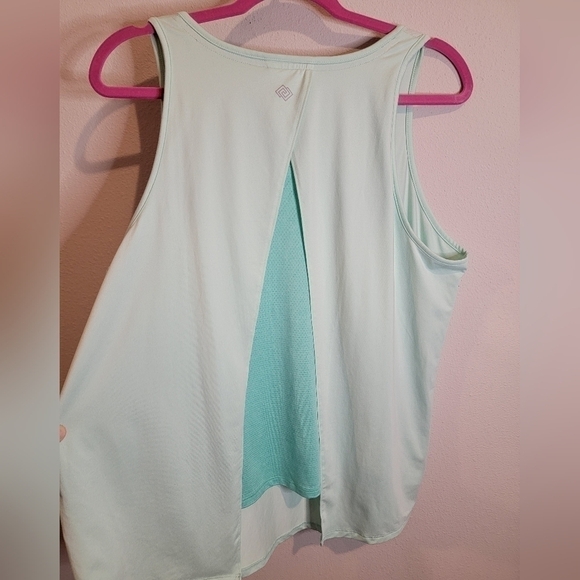 ZELOS Turquoise open swing back lined Athletic Tank‎ Top Size XL - Picture 6 of 8
